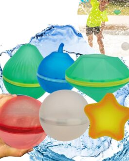 6 Pcs Magnetic Reusable Water Balloons