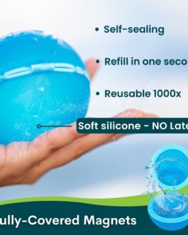 16 Pack Self-Sealing Reusable Water Balloons