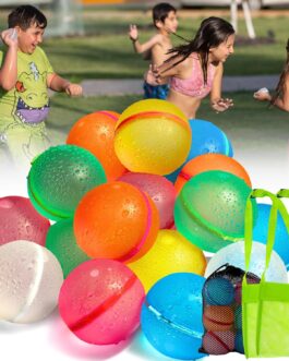 16 Pack Self-Sealing Reusable Water Balloons